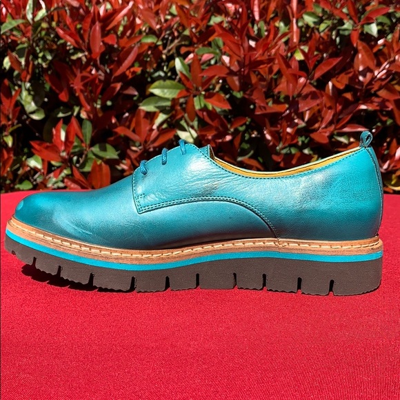 Jafa 397 Teal Loafers Size 38 NWOB - Picture 2 of 10